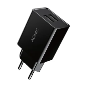Acmic CWC02 Dual USB Power Adapter Charger 12W