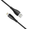 acmic_dayline_cml100_blk_2 Acmic Dayline CML100 Kabel Data Fast Charging USB A to Lightning - Black