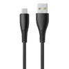 acmic_dayline_cmm100_blk_1 Acmic Dayline CMM100 Kabel Data Fast Charging USB A to Micro USB - Black