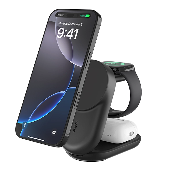 belkin_25w_qi2_3in1_foldable_charger_round_black_1 Belkin 25W QI2 3IN1 Foldable Charger (Round)