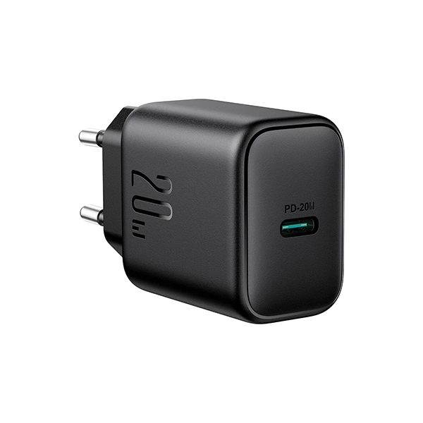 JOYROOM TCF20 Adapter Fast Charger 20W PD USB Type C - Black