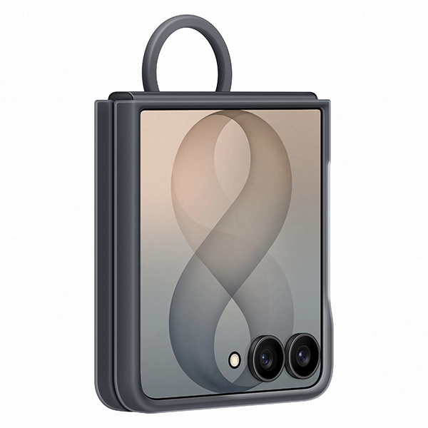 Samsung Z Flip8 Silicone Ring Magnet Case