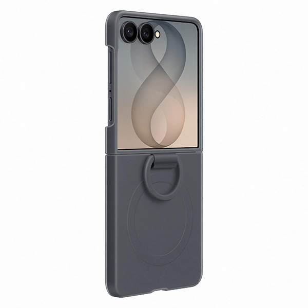 Samsung Z Flip8 Silicone Ring Magnet Case